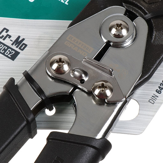 Ножницы по металлу 260 мм, двухкомпонентная ручка, толщина резки 1.5 мм, Kraftool, Grand, 2324-S_z02