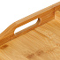 Столик для завтрака бамбук, 50х30х6 см, прямоугольный, ST24050B-2 - фото 4