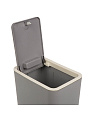 Контейнер для мусора пластик, 6 л, прямоугольный, серый, Y4-8660 - фото 6