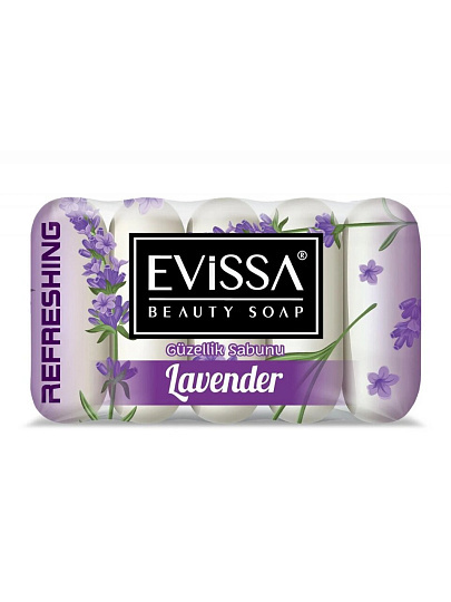 Мыло Evissa, Лаванда, 5 шт, 55 г