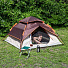 Палатка 3-местная, 210х210х140 см, 2 слоя, 1 комн, с москитной сеткой, Green Days, GJH-138 А - фото 25