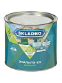 Эмаль Skladno, ПФ-115, алкидная, глянцевая, черная, 1.8 кг