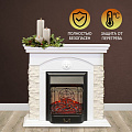 Электрокамин RealFlame, Lion WT, белый, Majestic, эксклюзив