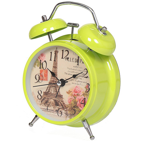 Часы-будильник настольные, в ассортименте, Париж, JC-11922