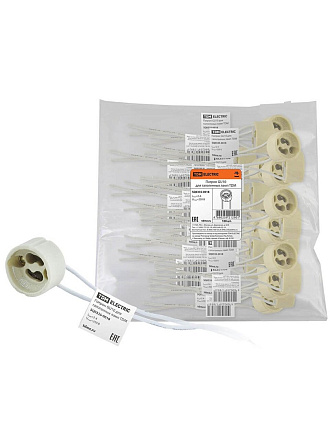 Патрон GU10, TDM Electric, керамика, для галогенных ламп, SQ0335-0018