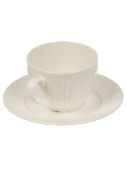 Чайная пара, 2пр, 1 перс, 290мл, White lily, МД007P/1, подар.уп