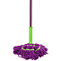 Швабра веревочная, микрофибра, 120 см, фиолетовый, с отжимом, фиолетовая, Марья Искусница, KD-4829 - фото 2