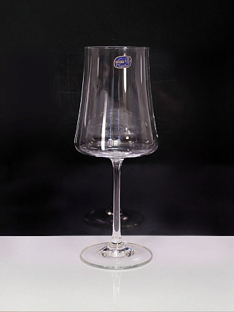 Бокал для вина, 460 мл, стекло, 4 шт, Bohemia, Экстра, 40862/460/4