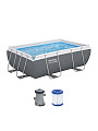 Бассейн каркасный Bestway, 282х196х84 см, Power Steel, 56629BW, фильтр-насос, 3662 л - фото 8