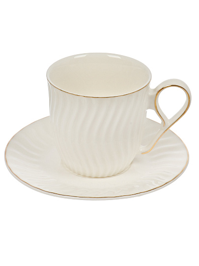 Набор чайный фарфор, 12 предметов, на 6 персон, 240 мл, Balsford, Фьюжн, 101-01058, подарочная упаковка