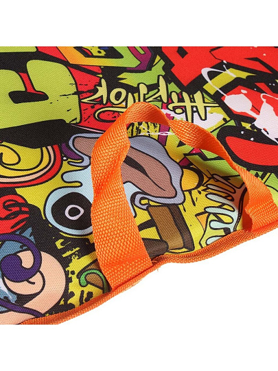 Ледянка ткань, прямоугольная, 40 х 60 см, с рисунком, Граффити, C040010