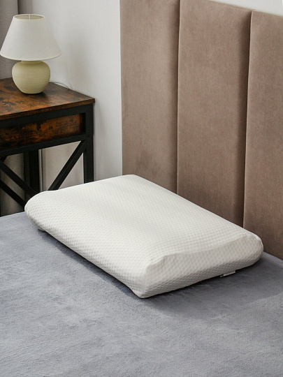 Чехол на подушку Silvano, 100% полиэстер, 50х30 см, ортопедический, TX001