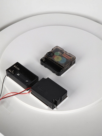 Часы настенные, кварцевые, 40 см, круглые, пластик, Y6-10683