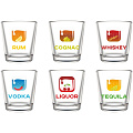 Набор для спиртного 5 предметов, стекло, дорожный, Декостек, Idrink, 1205-Д - фото 2