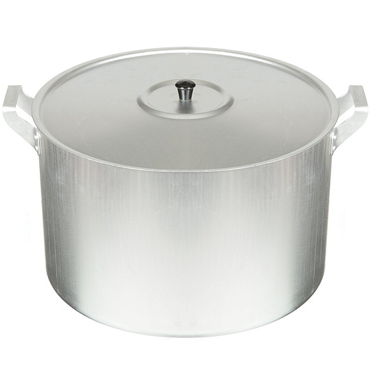 Кастрюля алюминий, 20 л, с крышкой, крышка алюминий, Scovo, МШ-007