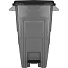 Контейнер для мусора пластик, 100 л, прямоугольный, с крышкой, на колесах, педаль, Spin&amp;Clean, Freestyie, SC700221026 - фото 3