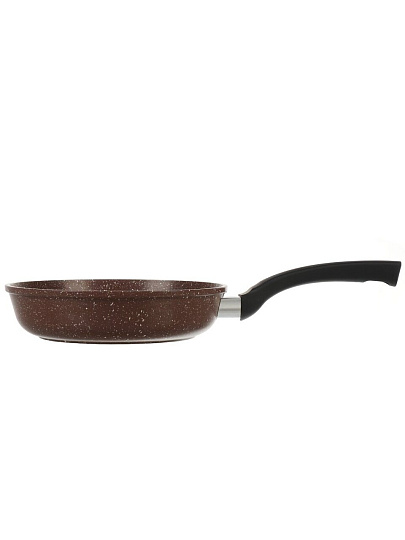 Сковорода литой алюминий, 22 см, антипригарное покрытие, Горница, Шоколад, с2251аш