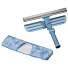 Набор для мытья окон плоский, микрофибра, 124 см, синий, телескопическая ручка, 2 в 1, (ручка, скребок, насадка), Soft Touch, 58402-6333 - фото 8