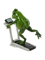 Фигурка декоративная полистоун, Лягушка-спортсмен, 17.5х7.5х16.8 см, A020312 - фото 2