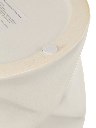 Ваза для сухоцветов керам, настольная, 13х16х25 см, Гвоздика, бел, Y4-11048