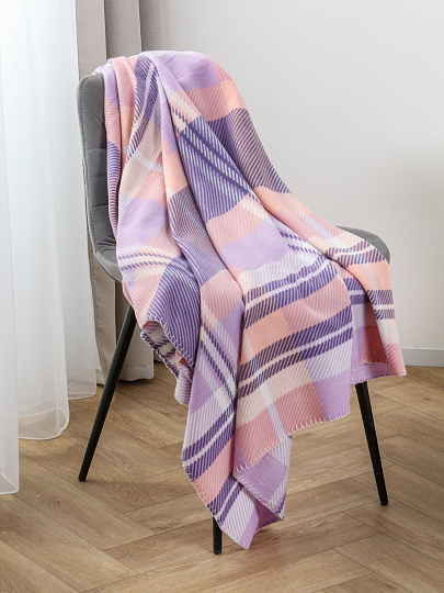 Плед 1.5-сп, 130х170 см, флис, 100%пэ, Silvano, Романтика