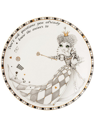 Тарелка закусочная, фарфор, 20 см, круглая, Wonderland, Lefard, 590-532