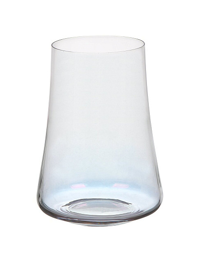 Стакан 400 мл, стекло, 6 шт, Bohemia, Xtra, для воды, фиолетовый люстр, 23023/90397/400