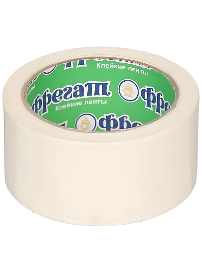 Лента малярная 48 мм, основа бумажная, 25 м, Фрегат, крепированная, КР09