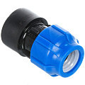 ПНД муфта d20х3/4&amp;quot;, внутренняя резьба, соединительная, Valfex