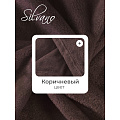 Плед евро, 200х220 см, велсофт жаккард, 100% полиэстер, Silvano, Silvia, коричневый, 200/004-SIL/CL - фото 6