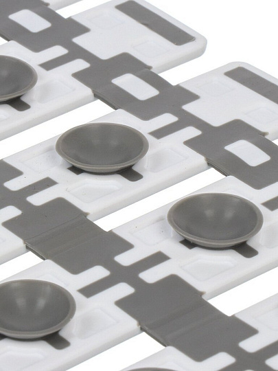 Коврик для ванной и бани, антискользящий, 0.38х0.68 м, ПВХ, A090179