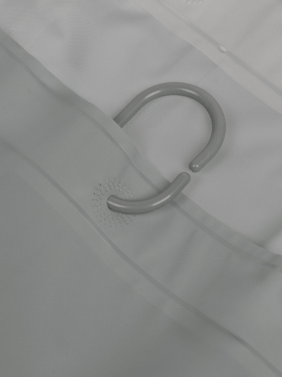 Штора для ванн 180х180 см, PEVA, Бирюзовый матовый, с кольцами, Y4-11177