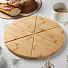 Блюдо бамбук, для пиццы, круглое, 2х33 см, Катунь, КТ-БК-08 - фото 2