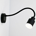 Светильник бра General Lighting Systems, Сказка, 50 Вт, GU10, на 1 лампочку, IP20, 38х8х8 см, на гибком основании, черный, 661939 - фото 2