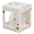Елочный шар Прозрачный с крючком, 8 см, стекло, КУ-80-К - фото 2