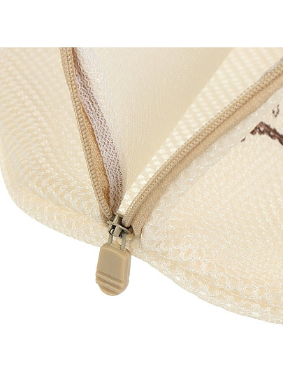 Мешок для стирки 20 см, с молнией, сетка, A270004