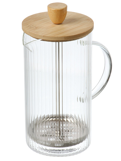 Френч-пресс 1 л, стекло, Грани, Y4-11356