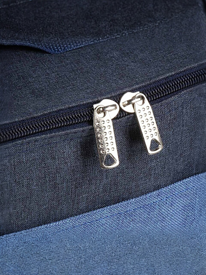 Термосумка 20 л, 17х34х34 см, 24, полиэстер, алюминий, синяя, UV-3-009/10