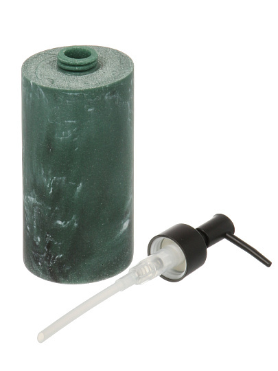 Дозатор для жидкого мыла Мрамор син, полистоун, 7.2x13.9/20 см, BRE1569AA-LD