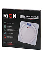 Весы напольные электронные, Rion, Baobo-3W, стекло, до 180 кг, Bluetooth, LCD-дисплей, белые - фото 8