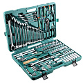 Набор инструментов Jonnesway, S04H524127S, 048740, 1/2&amp;quot;, 1/4&amp;quot;, 6-гранный, сталь, кейс, 127 предметов