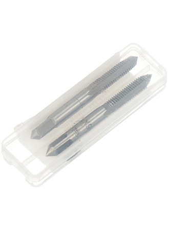 Метчик метрический, М6, 1 мм, 2 шт, Сибртех, 76617