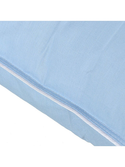 Подушка 50 х 68 см, гусиный пух, чехол 100% хлопок, кант, мягкая, Майская ночь, ПГмн - 57С