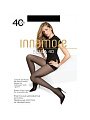 Колготки Innamore, Bella, 40 DEN, р. 3, nero/черные, с шортиками и прозрачным мыском
