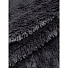 Плед евро, 220х240 см, искусственный мех, 100% полиэстер, Buenas Noches, Длинный ворс, темно-серый, 19232 - фото 2
