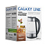 Чайник электрический Galaxy Line, GL 0558, черный, 1.7 л, 2200 Вт, скрытый нагревательный элемент, подсветка, стекло - фото 8