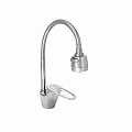 Смеситель для кухни, Gota Rocio, Flex, гибкий излив, с картриджем, хром, 232513G-GOTA