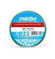 Изолента ПВХ, 15 мм, зеленая, 10 м, Smartbuy, SBE-IT-15-10-g