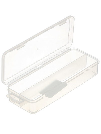 Ящик-органайзер для инструмента, 20х8х3.5 см, пластик, Bartex, 2 ячейки, с подвесом, 27803550504