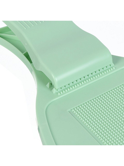 Доска разделочная пластик, для рыбы, 50х18х4 см, зеленая, овальная, Y4-8039